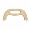 miknatisli ahsap burs oval model 25cm naturel