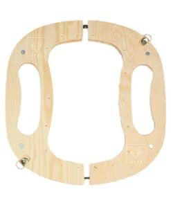 Alternative view of Mıknatıslı Ahşap Burs Oval Model 25CM SL1 - Naturel