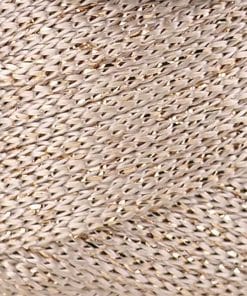 Alternative view of Floş Makrome İpi 2 MM Krem Gold Simli