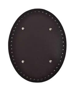Suni Deri Çanta Tabanı Oval Yuvarlak 20x25 - Görsel 3