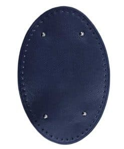 Suni Deri Çanta Tabanı Oval Yuvarlak 20x25 - Görsel 5