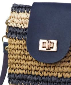 Alternative view of Kapaklı Lacivert Minimal Çanta