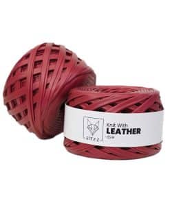 Ritzz Leather Deri İp - Mat Kırmızı 7 Ritzz Leather Deri İp - Mat Kırmızı - Görsel 3
