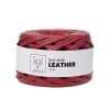 deri ip mat kirmizi canta ipi leather look yarn