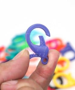 Alternative view of Renkli Plastik Anahtarlık Kancası (5 Adet)