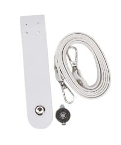 Telefon Çantası Seti 120CM Beyaz - Gümüş Kanca