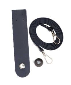 Telefon Çantası Seti 120CM Lacivert - Gümüş Kanca