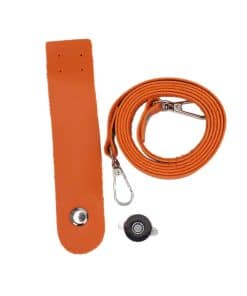 Telefon Çantası Seti 120CM Turuncu - Gümüş Kanca