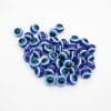 Lacivert Plastik Nazar Boncuğu 10MM / 20 Adet