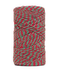 Marteniçka İpi 200G 9 martenicka ipi yesil kirmizi