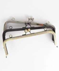 Alternative view of Metal Çanta Bursu Yuvarlak Topuzlu 20.5CM