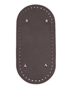 Oval Suni Deri Çanta Tabanı 25x12 - Görsel 4