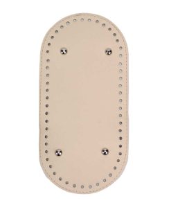 Oval Suni Deri Çanta Tabanı 25x12 - Görsel 5