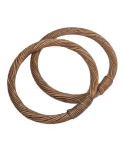 Rattan Bambu Çanta Sapı O Model  10,5CM - Görsel 3