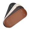 Oval Suni Deri Çanta Tabanı 31,5 x 12 CM