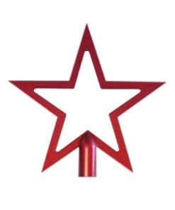 Alternative view of Yılbaşı Ağacı Tepeliği Yıldız Model Kırmızı 18 CM