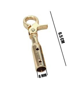 canta askisi kancasi 8 mm gold renk olculeri