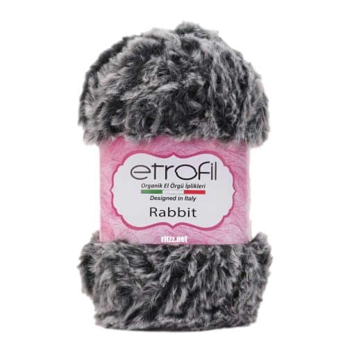 etrofil rabbit 70907 gri siyah