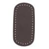 rivetsiz oval canta tabani 10 20 cm kahverengi