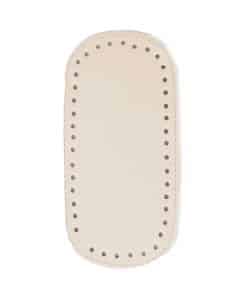 Rivetsiz Oval Suni Deri Çanta Tabanı 10x20 - Görsel 3