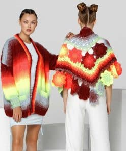 Yarnart Bellissimo 1419 11 Yarnart Bellissimo ile orulmus kadin yelek modelleri