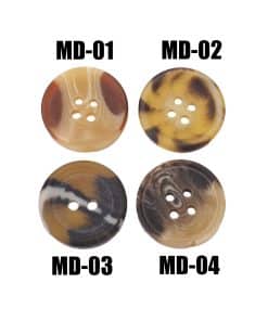 Alternative view of Yuvarlak Hırka Düğmesi 4 Delikli 20 MM - KD-2526