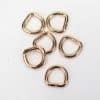 Metal Kare D Halka 14x13 MM - Gold (10 Adet)