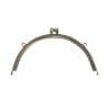 yuvarlak vintage canta bursu 21 cm antik