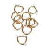 metal d halka 16x15 mm gold renk