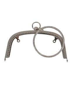Vintage Metal Çanta Bursu Halkalı Taşlı 18.5 CM 9 Vintage Metal Çanta Bursu Halkalı Taşlı 18.5 CM - Görsel 4
