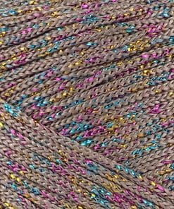 Alternative view of Boho Sim Polyester Makrome 040M Vizon Gökkuşağı Simli