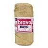 bravo boho sim polyester makrome ipi 2 mm 048 koyu krem gold simli