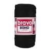 bravo boho sim polyester makrome ipi 2 mm 270S siyah siyah simli