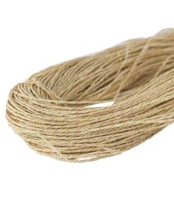 Simli Çile Kağıt İp Krem Gold (380G)