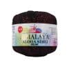Himalaya Aloha Simli 128-04 Siyah Kırmızı Simli 1 himalaya aloha simli 1280 04 siyah kirmizi simli iplik