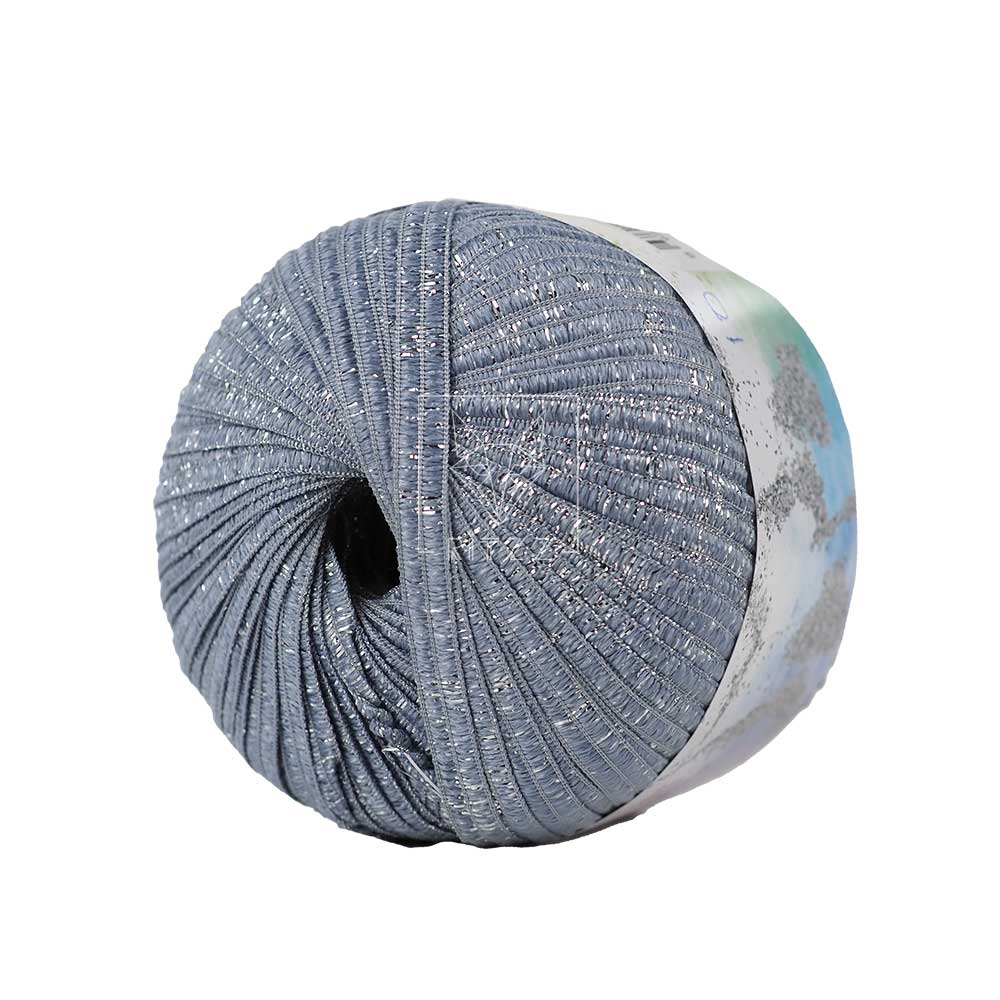 Himalaya Aloha Simli 128-10 Gri Gümüş Simli 3 Himalaya Aloha Simli 128-10 Gri Gümüş Simli - Görsel 2