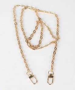 Metal Traşlı Çanta Zinciri (Gold)