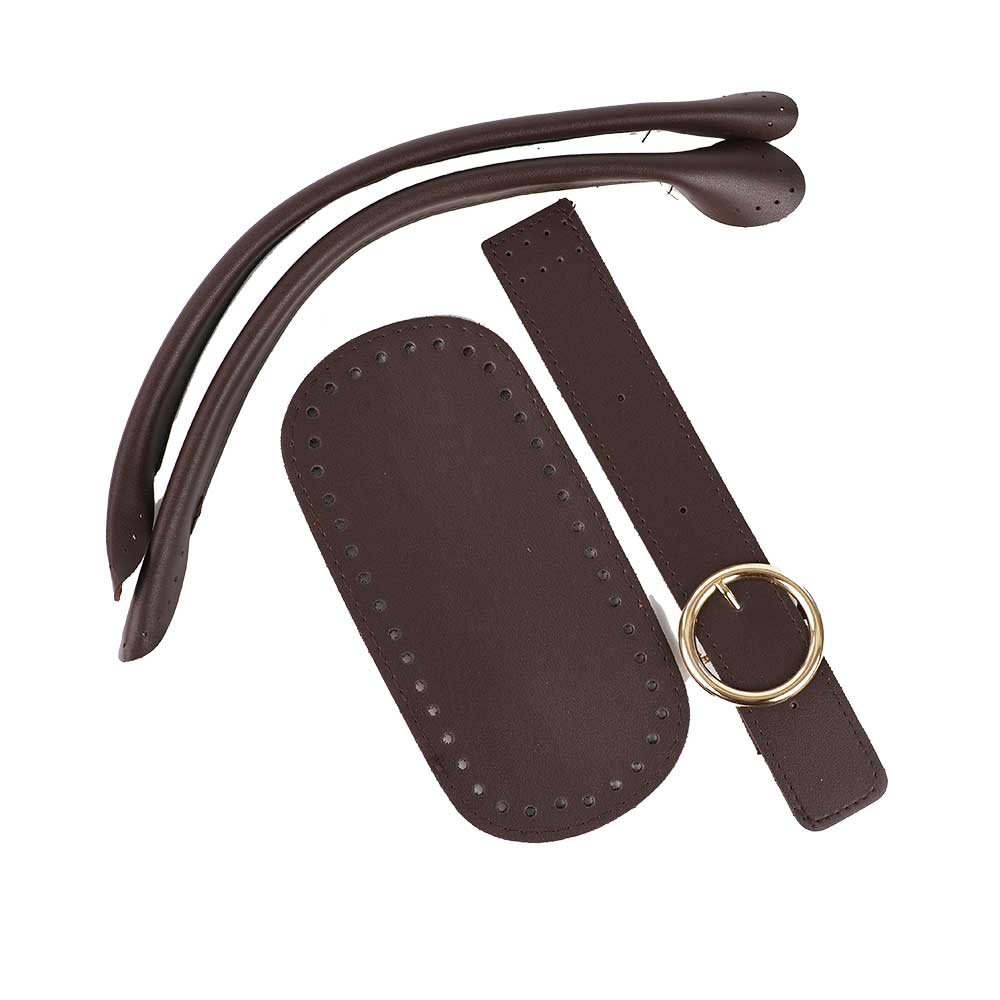 Yuvarlak Tokalı Borulu Saplı Çanta Seti 5 Yuvarlak Tokalı Borulu Saplı Çanta Seti - Görsel 3