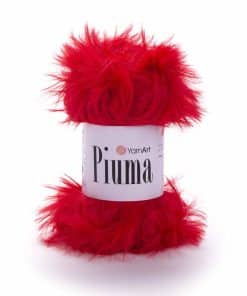 Yarnart Piuma 4414 Kırmızı