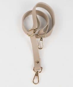 ayarlanabilir canta sapi 10 mm gold uclu bej