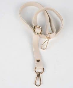 ayarlanabilir canta sapi 10 mm gold uclu krem