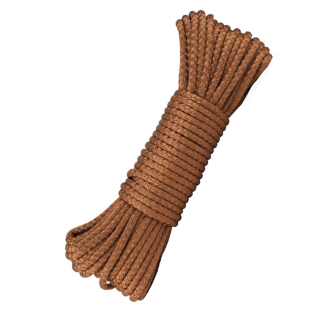 Dolgulu Polyester Kordon İp - Karamel (500 G) 3 Dolgulu Polyester Kordon İp - Karamel (500 G)