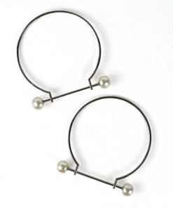 Alternative view of İnci Boncuklu Metal Çanta Sapı 10 CM (Çift)
