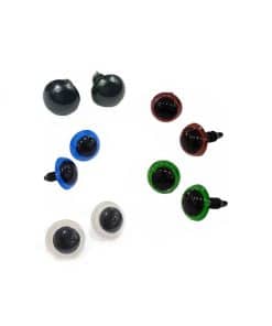 Renkli Amigurumi Göz Vidalı 10 MM (Çift)