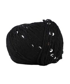 Ritzz Pullu İp - Siyah Gümüş Pullu