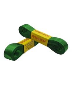 yesil saten kurdele 2 cm