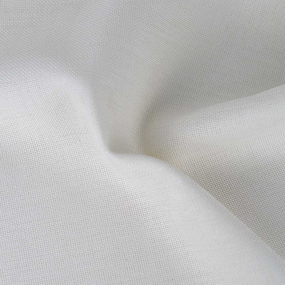 Panama Keteni Punch Kumaşı - Krem 2 Panama Keteni Punch Kumaşı - Krem