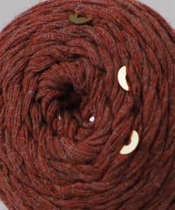 Alternative view of Ritzz Pullu İp - Kiremit Gold Simli Pullu