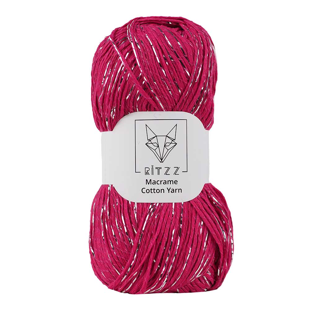 Ritzz Koton Floş Simli - Fuşya 3 Ritzz Koton Floş Simli - Fuşya