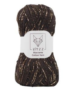 Ritzz Koton Floş Simli - Kahve